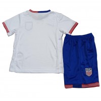 Camisa de Futebol Estados Unidos Equipamento Principal Infantil Copa America 2024 Manga Curta (+ Calças curtas)